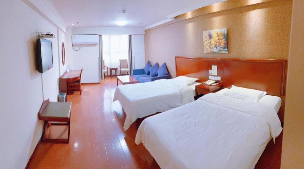 Greentree Inn Xi'An Bell And Drum Tower Food Street Ancient City Wall Ximen Express Hotel Eksteriør bilde