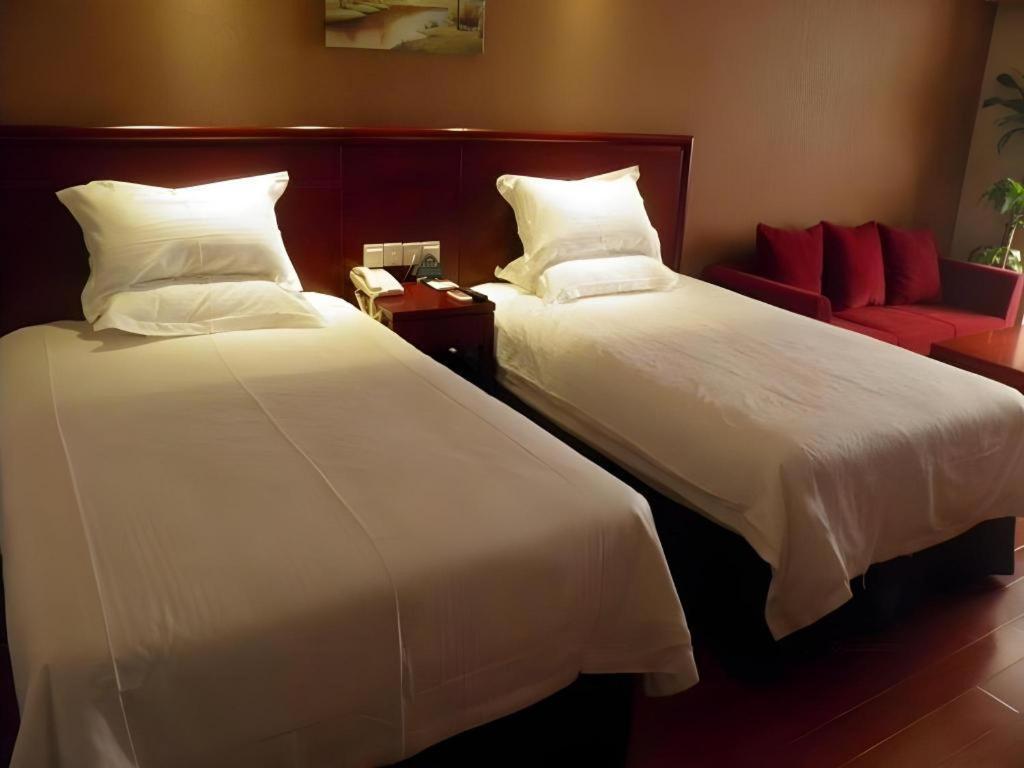 Greentree Inn Xi'An Bell And Drum Tower Food Street Ancient City Wall Ximen Express Hotel Eksteriør bilde