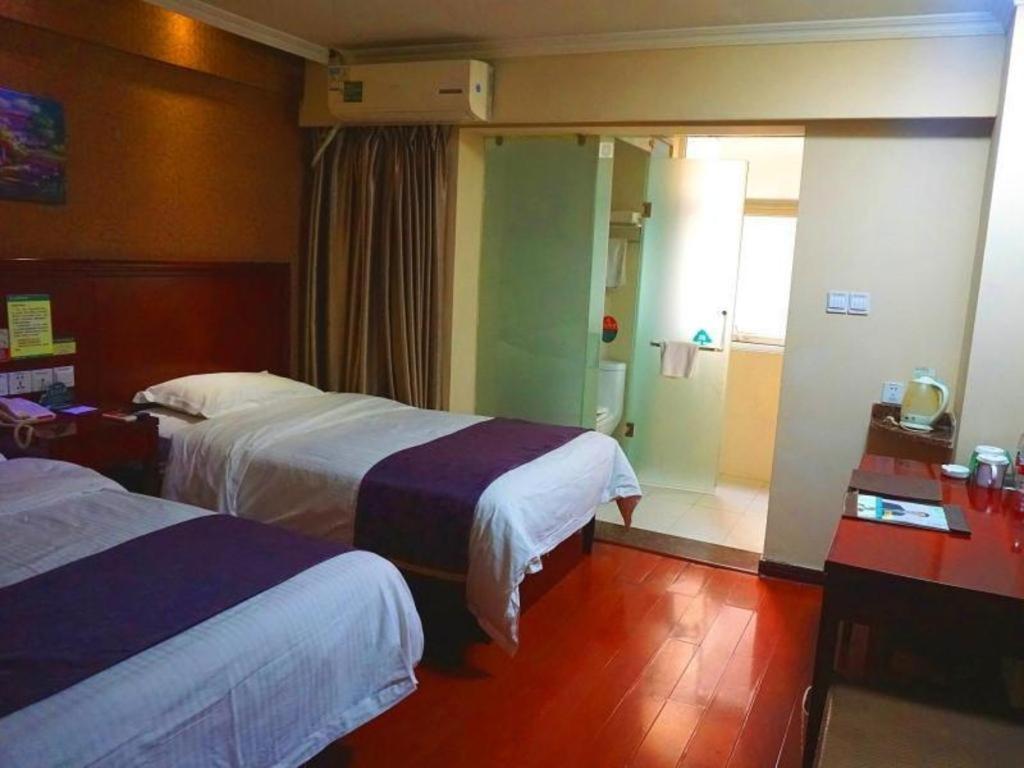 Greentree Inn Xi'An Bell And Drum Tower Food Street Ancient City Wall Ximen Express Hotel Eksteriør bilde