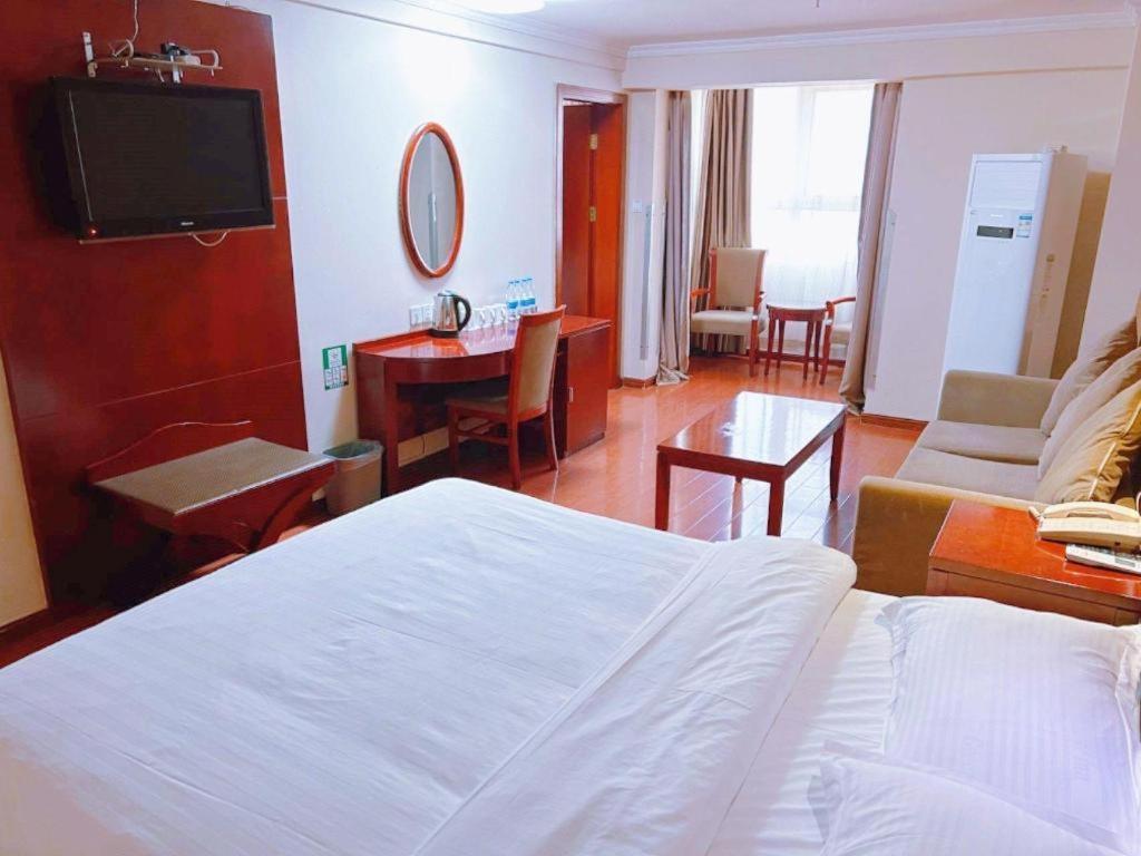 Greentree Inn Xi'An Bell And Drum Tower Food Street Ancient City Wall Ximen Express Hotel Eksteriør bilde