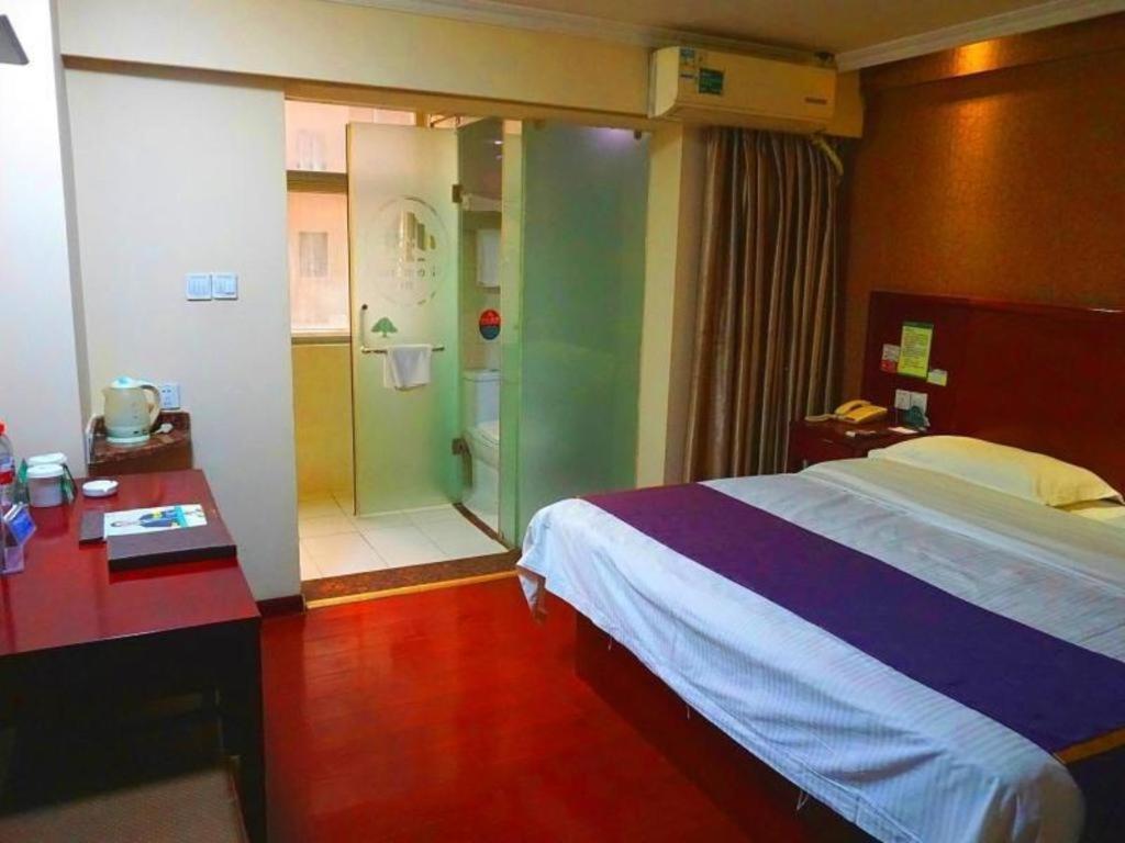 Greentree Inn Xi'An Bell And Drum Tower Food Street Ancient City Wall Ximen Express Hotel Eksteriør bilde