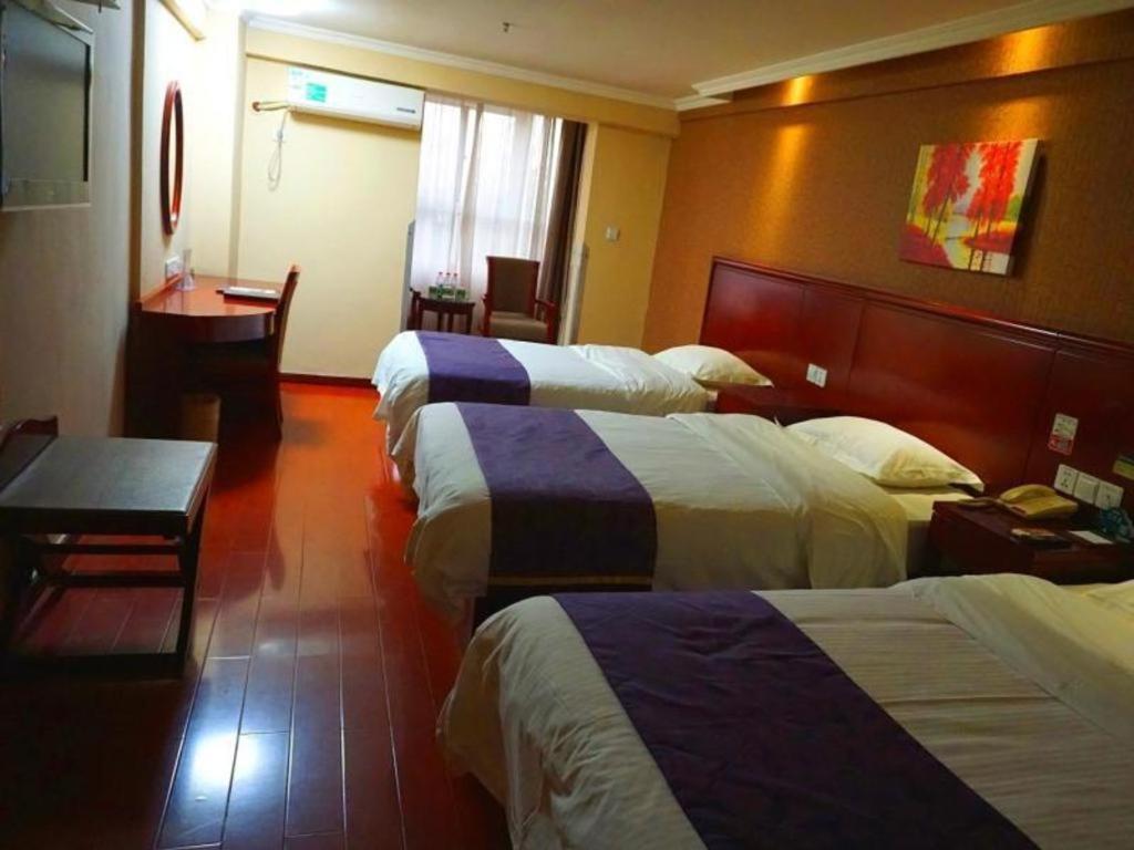 Greentree Inn Xi'An Bell And Drum Tower Food Street Ancient City Wall Ximen Express Hotel Eksteriør bilde
